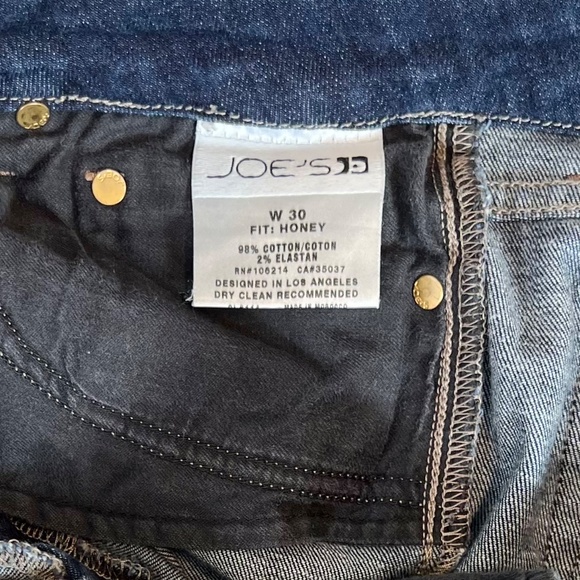 Joe's Jeans Curvy Honey Fit Boot Cut Jeans, Size 30, Length 30 - Picture 10 of 10